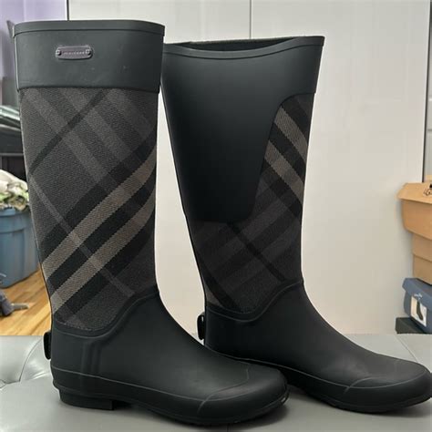 burberry clemence rain boot 9|net a porter burberry boots.